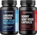 HAVASU NUTRITION Horny Goat Weed Kapsler (30 Serveringer) & L Arginine L Citrulline Supplement (30 Serveringer)
