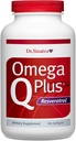 Dr. Sinatra Omega Q Plus Resveratrol - Omega-3 Supplement med CoQ10 og Resveratrol - fremmer omfattende hjerte og hele kroppen helse for å hjelpe deg alderen godt (180 mykegels)