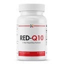 Stopp aldring nå - RED-Q10 Økologisk Rød Yeast Rice med CoQ10 - Rød Yeast Rice Formula - 60 Veggie Caps