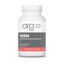 Allergi Forskningsgruppe MSM Supplement - MSM pulverkapsler for hårvekst, Metylsulfonylmetan for sunnt hår, hud og negler, 500 mg Per servering - 150 vegetariske kapsler