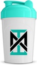 MIXT energi Shaker flaske, 16 oz. Shaker Flaske, BPA Gratis & Lid Blandeteknologi (16 oz, Teal)