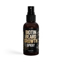 Derm Dude Biotin Skjegg Vekst Spray for menn | Formulert med Biotin & Bamboo Extract for hårvekst | Fremmer Thicker Fuller Skjegg | For sterkere sunnere beared vekst, ikke-Grazy Grooming- 1 oz