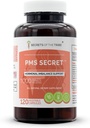 PMS Secret 120 Kapsler, 1000 mg, Svart Cohosh, Cramp, Vitex, Valerian, Dandelion, Kamille, St. John's Wort. Hormonell ubalanse støtte (120 kapsler)