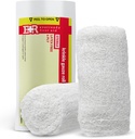 Ever Ready First Aid Sterile Krinkle Kerlix Type 4 1/2" x 4,1 Yds, Latex Gratis, 6 PLY, Gauze Bandage Roll - 12 greve