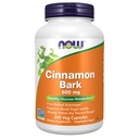 NU Mattilskudd, kanel Bark 600 mg, ikke-GMO-prosjekt verifisert, sunn glucosemetabolisme*, 240 Veg Kapsler