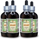 Anamu (Petiveria Alliacea) Glyceritt, tørket Herb alkohol-FREE væskeekstrakt (merkenavn: HerbalTerra, stolt laget i USA) 4x4 fl.oz (4x120 ml)