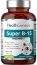 Super B-15 100 Vcaps - Niacin Kalsiumkolin Inositol DMG TMG - støtter sunn oksygen energinivå