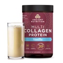 Gamle ernærings kollagen peptider pulver, fler kollagenprotein, kvinner og menn, Vitamin C, Probiotika, Hydrolysert kollagen, støtter hud, ledd, Gut helse, Vanilla, 24 serveringer