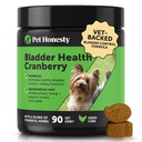 Blader Helse Cranberry Supplement for hunder – Njurestøtte for hunder, Cranberry & D-Mannose for hund Urin Tract Health, Hund Urin & Blader Support (Chicken)