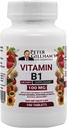 Peters valg B1 tabletter kosttilskudd (B1 100mg, 100 tabletter)