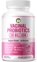 Vaginal probiotika for kvinner Helse 20 milliarder CFU | PH Balance & Vaginial Odor støtter 60 kapsler | Vitenskapelig formulert Multi Strain Probiotic Blande med prebiotika (Vaginal Probiotika)