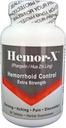 Hemor-X - En naturlig hemorroid behandling, Extra styrke Supplement for kløe, hevelse, brennende diskomfort lindring. 90 tabletter. for menn og kvinner.