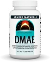Kilde Naturals DMAE, Dimetylaminoetanol Bitartrat - støtter mental konsentrasjon - 200 Tabletter