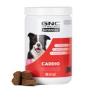 GNC Kjæledyr Advanced Dog Supplements, Cardiovaskulær støtte og hjerte helse Chews for hunder, mykt Kjæledyr Supplement laget i USA, Cardio vitaminer og lett å Chew Canine Essentials, 90 greve