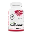 Plantvital D Mannose kapsler med tranebær - D-mannose 1000mg kapsler - høy styrke for bladder, nyre og urinveistrakt støtte. Tranbærpulver med Hibiscus og Dandelion. 6 måneders forsyning