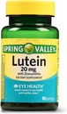 Spring Valley Lutein med Zeaxanthin kosttilskudd, 20 mg, 90 greve