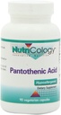 Nutrikologi Pantotensyre - vitamin B5 for menn og kvinner, kalsium, 500 mg Supplement, ren, organisk, vegetariske kapsler - 90 greve
