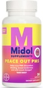 MIDOL Supplements Peace Out PMS, PMS Support Supplement, Formulert med Chasteberry for å hjelpe Ease Bryst Tenderness & Mild Mood endringer, også med Ginger pulver & Valerian Extract, 30 Count