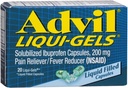 Advil 200 mg Liqui-Gels 20 ea (pakning med 12)