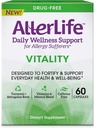 Vitalitetskapsler, Daglig Allergi Supplement for daglig helse og velvære, 60-talls