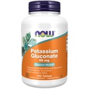 NU Mattilskudd, Kalium Gluconate 99 mg, lettere å svelge, essensielle Mineral*, 250 tabletter