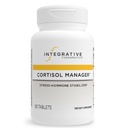 Integrative terapi Cortisol Manager - Adrenal Helsestøtte Supplement for sunn stressrespons* - Vegan, Dairy-Free & Glutenfri - 90 kapsler (45 Services)