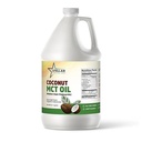 MCT Olje ~ Fraksjonert kokosolje ~ Hjerne og kroppsbrensel fra kokosnøtt; (1 Gallon) ~ Stellar Chemical Corp