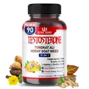 Ultra Test Capsule 12 i 1 Kompleks med L-Arginine, Fadogia Agrestis, Tribulus Terrestris, Maca Root, Beetroot, L-Citrulline, Kreatin - USA laget (90-dagers forsyning)