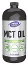 NU Foods Idrettsnæring, MCT (medium-kjede triglycerider) Olje 14 g, Vektkontroll, Flytende, 32-Ounce