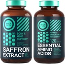 essensiell Aminosyre Supplement og ren safran ekstrahere energi og Mood Bundle