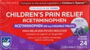 Rite Aid Barns smertelindring Chewable Grape Tabletter, Acetaminophen, 160 mg - 24 greve smerte og feber lindring for barn alder 2-11 år | alkohol-fri, aspirin-fri, ibuprofen-fri