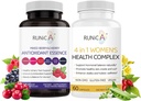 Kvinners velvære Duo - 4-i-1 Helse Complex & Antioksidant Supplement for Hormonal Balance,Skin & Energi,Menopause & Immune Support-Vegan Capsule