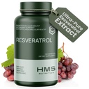 Resveratrol 1400mg 120 Kapsler høy potens Trans-Resveratrol med kraftige antioksidanter Acai Grapefrø Grønn Te støtter Cellular og kardiovaskulær helse Anti-Aging